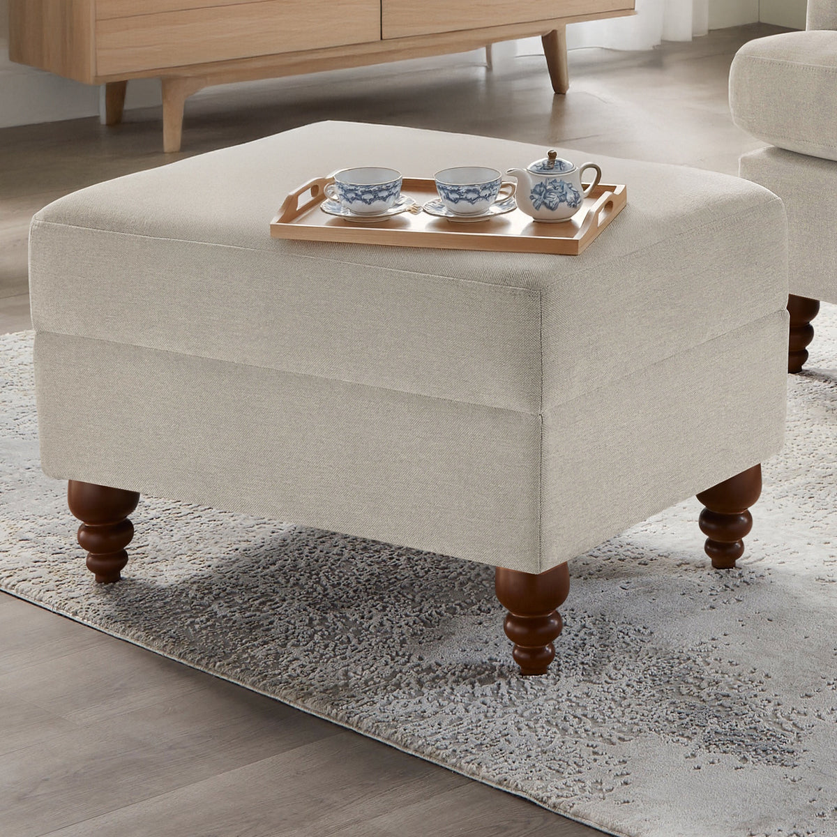Candor Ottoman - Sea Oat