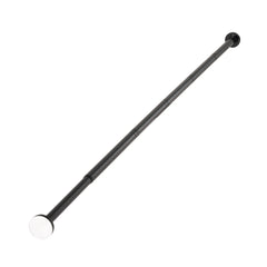 Shower Curtain Rod, 28-76 Inches, 1 Inch Diameter, Adjustable Spring Tension Stainless Steel Telescoping Rod with Holders, No Drilling Non-Slip for Bathroom, Closet, Window, Room Divider, Black