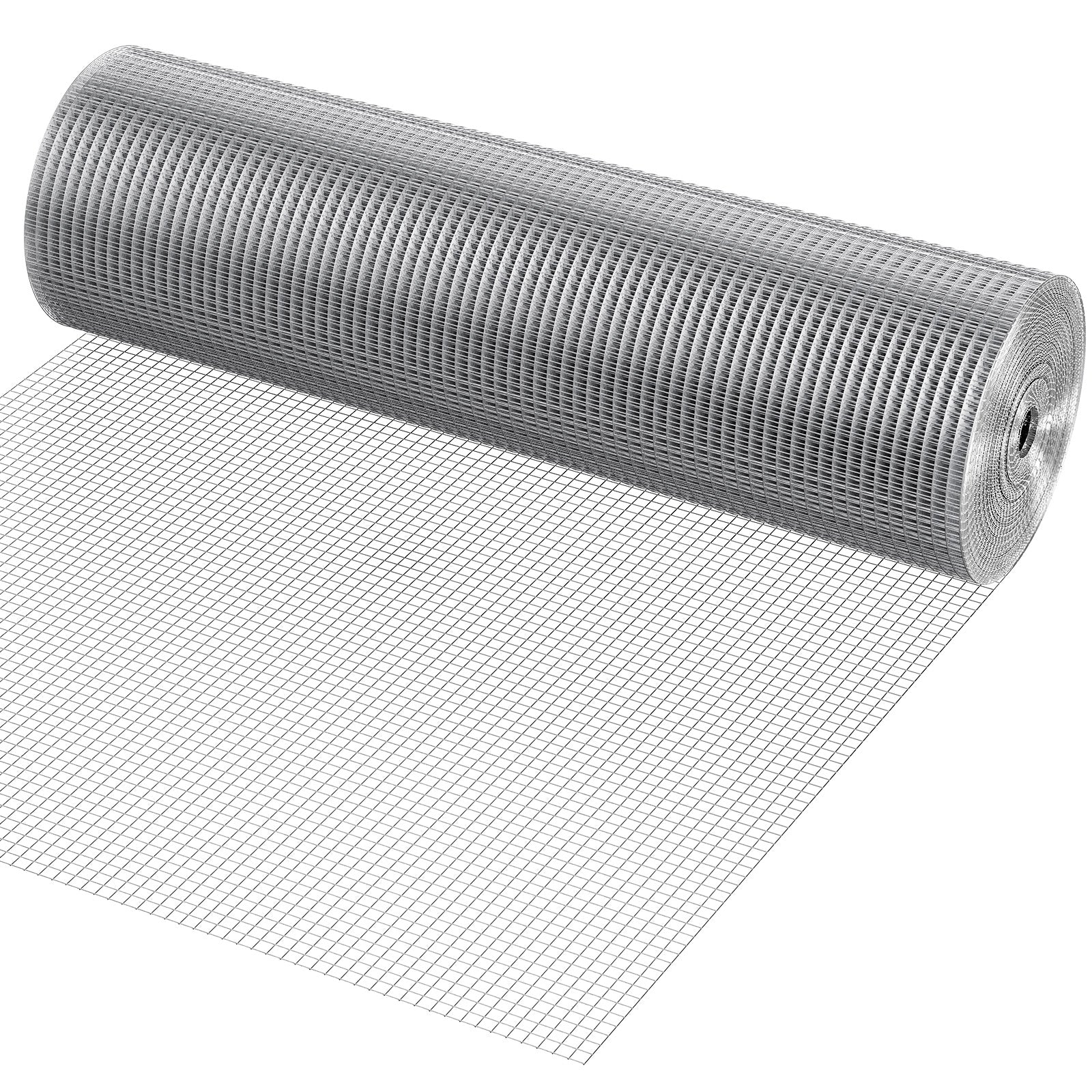Hardware Cloth, 1/2 inch 36in x 100 ft 19 Gauge, Hot Dipped Galvanized Wire Mesh Roll, Chicken Wire Fencing, Wire Mesh for Rabbit Cages, Garden, Small Rodents