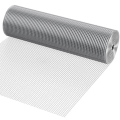 Hardware Cloth, 1/2 inch 36in x 100 ft 19 Gauge, Hot Dipped Galvanized Wire Mesh Roll, Chicken Wire Fencing, Wire Mesh for Rabbit Cages, Garden, Small Rodents