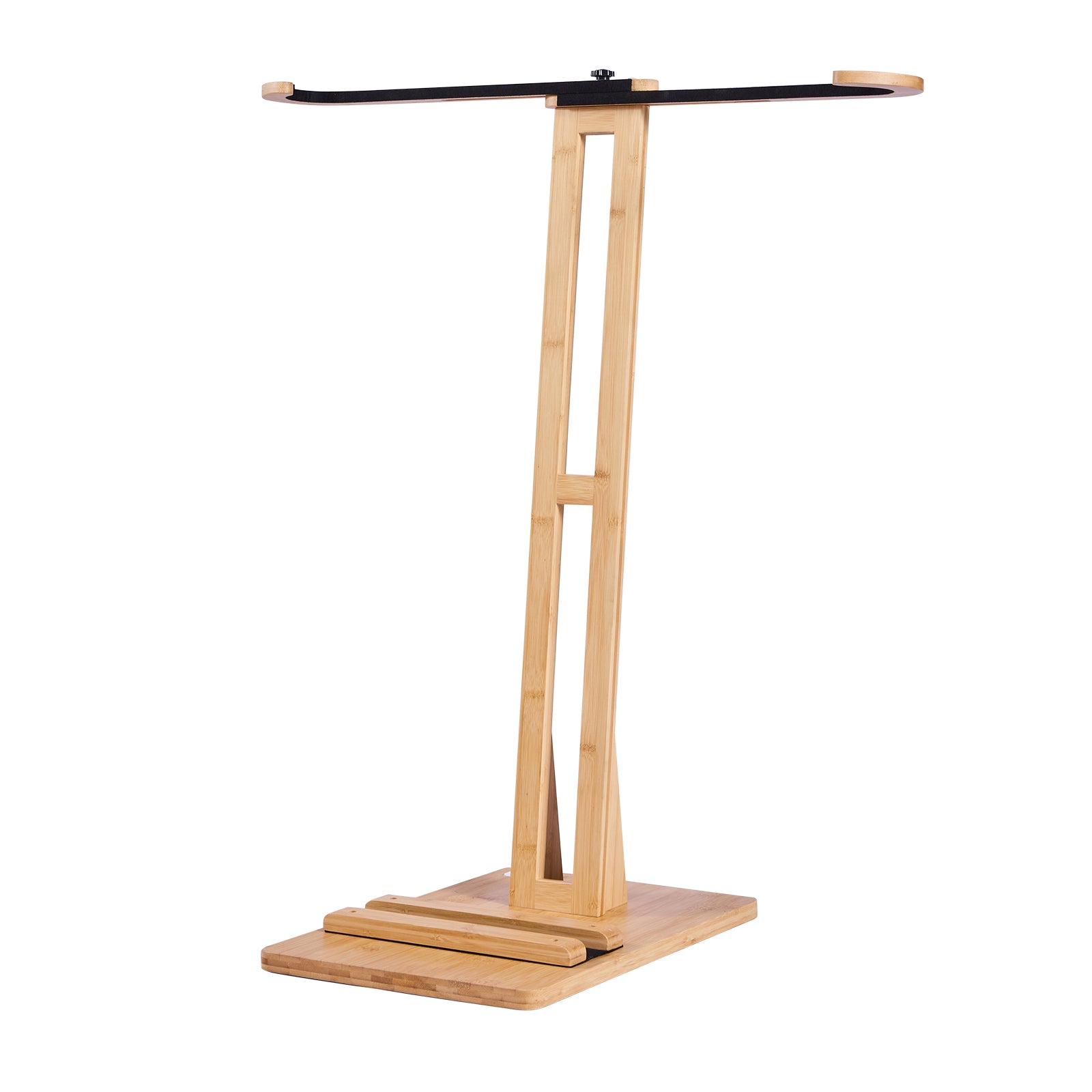Vertical Surfboard Stand, Wooden Surfboard Rack for Storage and Display, Adjustable & Freestanding Board Stand Organizer with Padding, for Wakeboards, Snowboards, Kiteboards, Shortboard, Skis