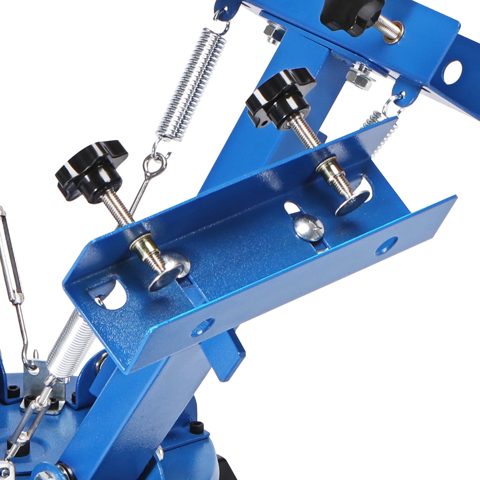 4 Color 1 Station Screen Printing Machine, 21.2x17.7in / 54x45cm Screen Printing Press 360° Rotable Silk, Double-Layer Positioning Pallet for T-Shirt DIY Printing