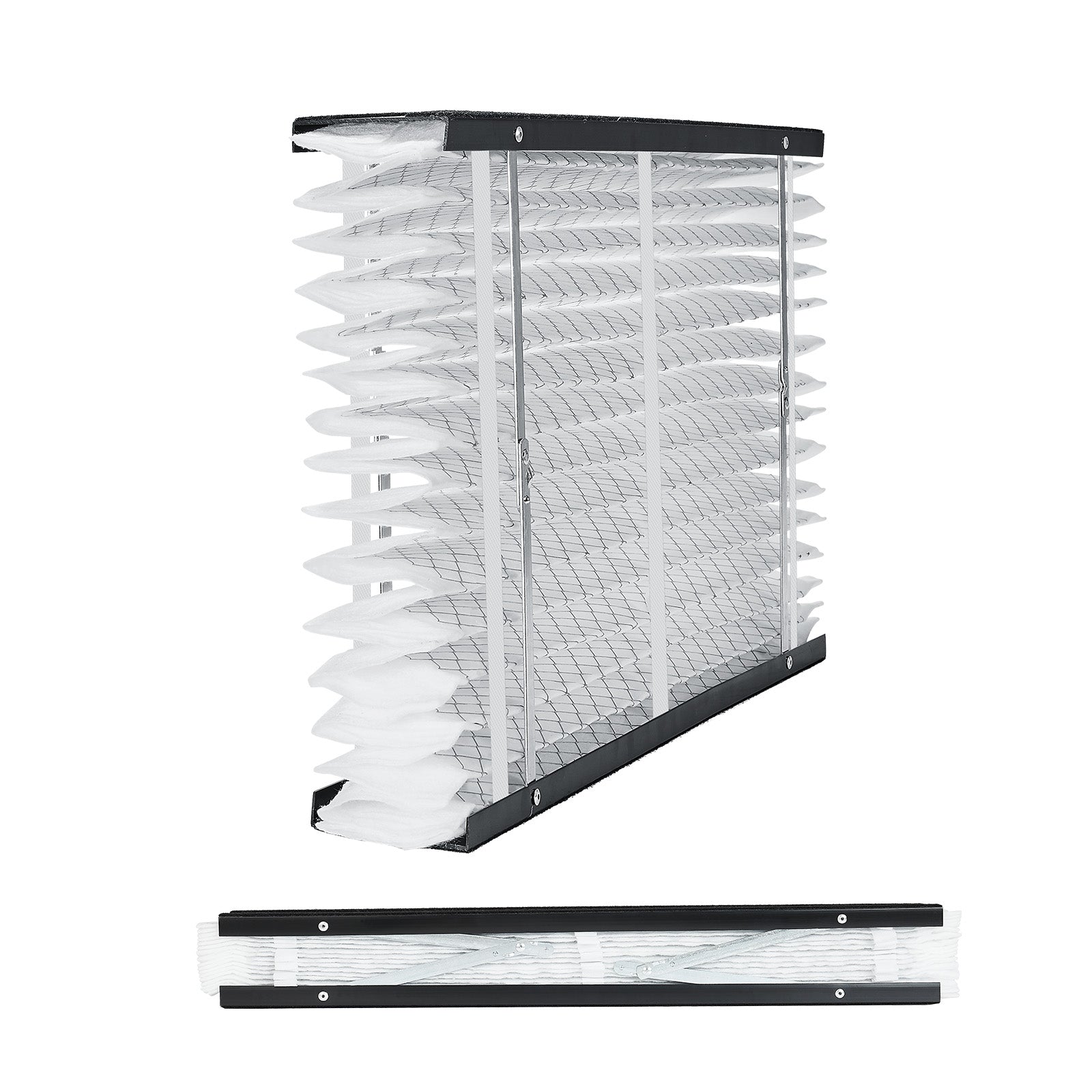 Air Filters MERV 11 Electrostatic Pleated HVAC Furnace Filter 2-Pack 16 x 28 x 4