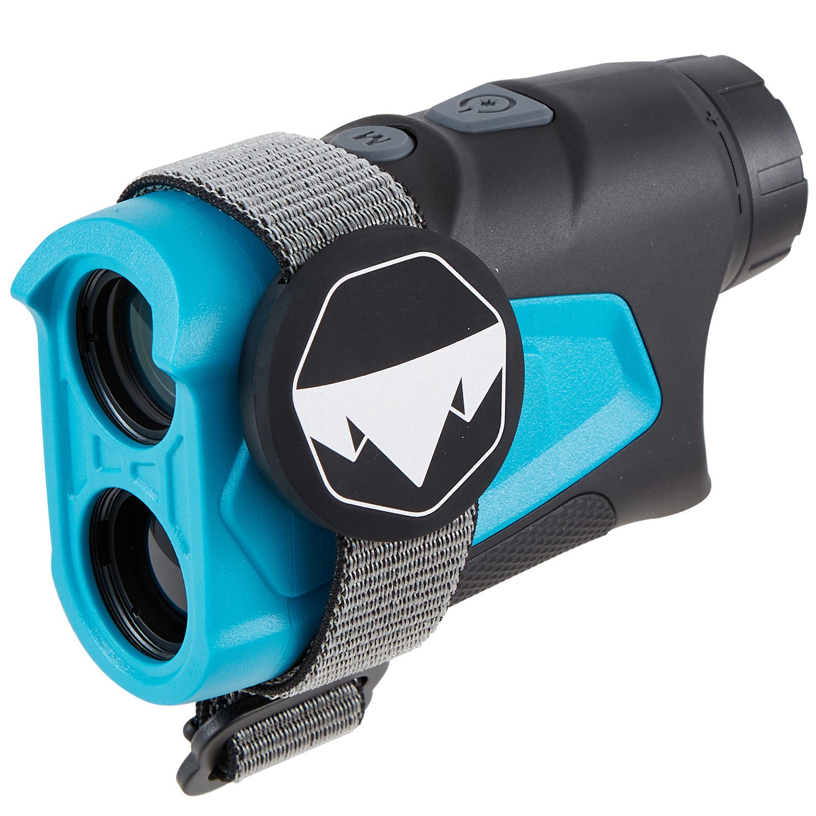 Golf Rangefinder, 900 Yards Laser Golfing Hunting Range Finder, 6X Magnification Distance Measuring, Golfing Accessory with External Magnet Mount, High-Precision Flag Lock, Slope, and Batteries