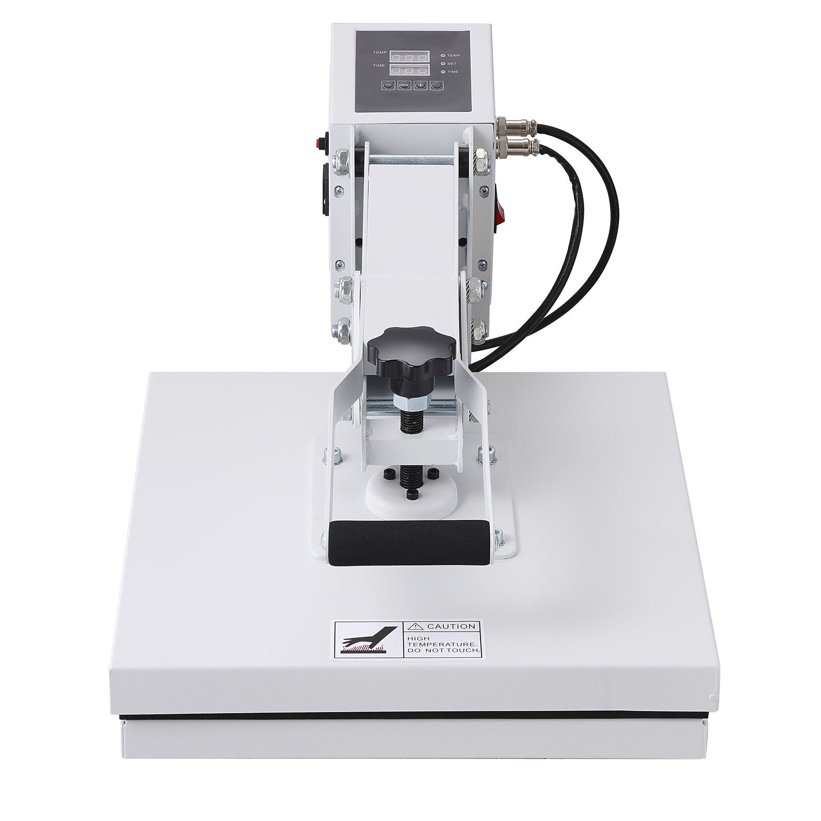 Heat Press, Heat Press Machine for T-Shirt, Fast Heating, Power Digital Industrial Sublimation Printer for Heat Transfer Vinyl, High Pressure Heat Press 15x15, Easy to Use, White