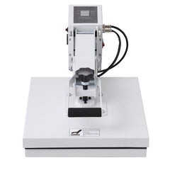 Heat Press, Heat Press Machine for T-Shirt, Fast Heating, Power Digital Industrial Sublimation Printer for Heat Transfer Vinyl, High Pressure Heat Press 15x15, Easy to Use, White