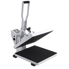 Heat Press, Heat Press Machine for T-Shirt, Fast Heating, Power Digital Industrial Sublimation Printer for Heat Transfer Vinyl, High Pressure Heat Press 15x15, Easy to Use, White