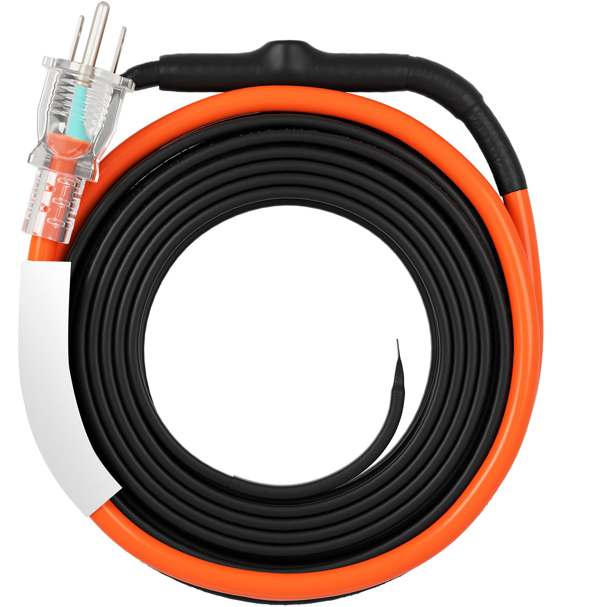Self-Regulating Pipe Heating Cable 15FT 5W/FT Heat Tape with Thermostat