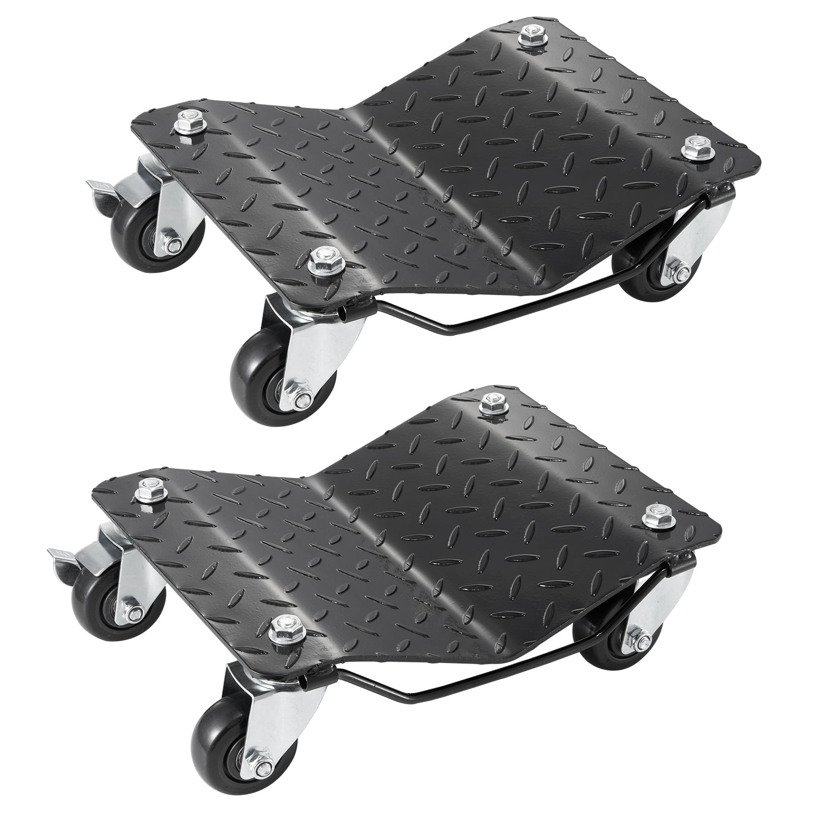 Wheel Dolly, 3000 lbs/1360 kg Car Dollies, Wheel Dolly Car Tire Stake Set of 2 Piece, Heavy-duty Car Tire Dolly Moving Cars, Trucks, Trailers, Motorcycles, and Boats