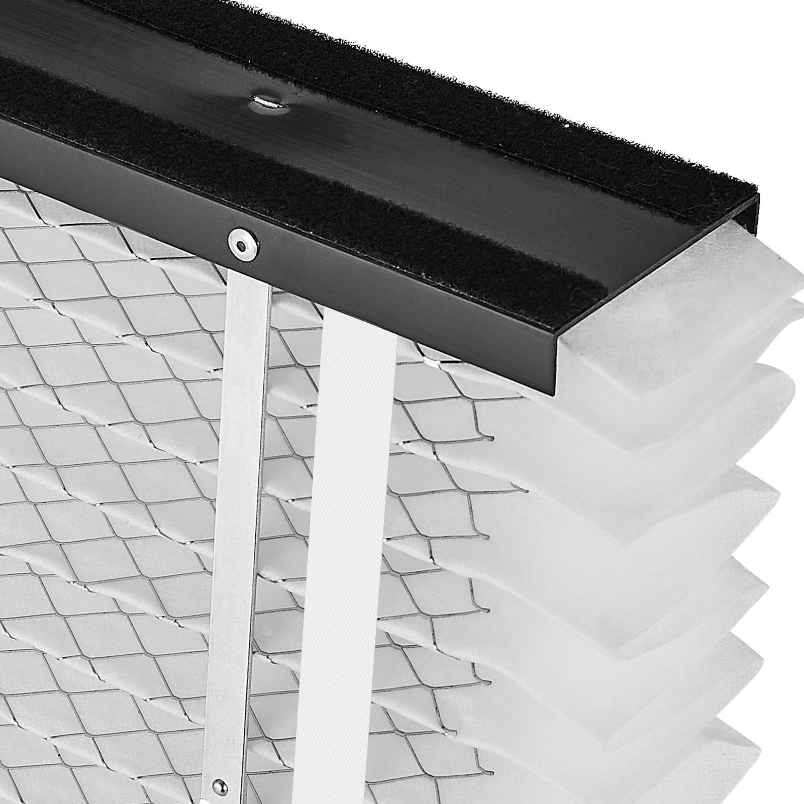 Air Filters MERV 16 Electrostatic Pleated HVAC Furnace Filter 2-Pack 20 x 25 x 4