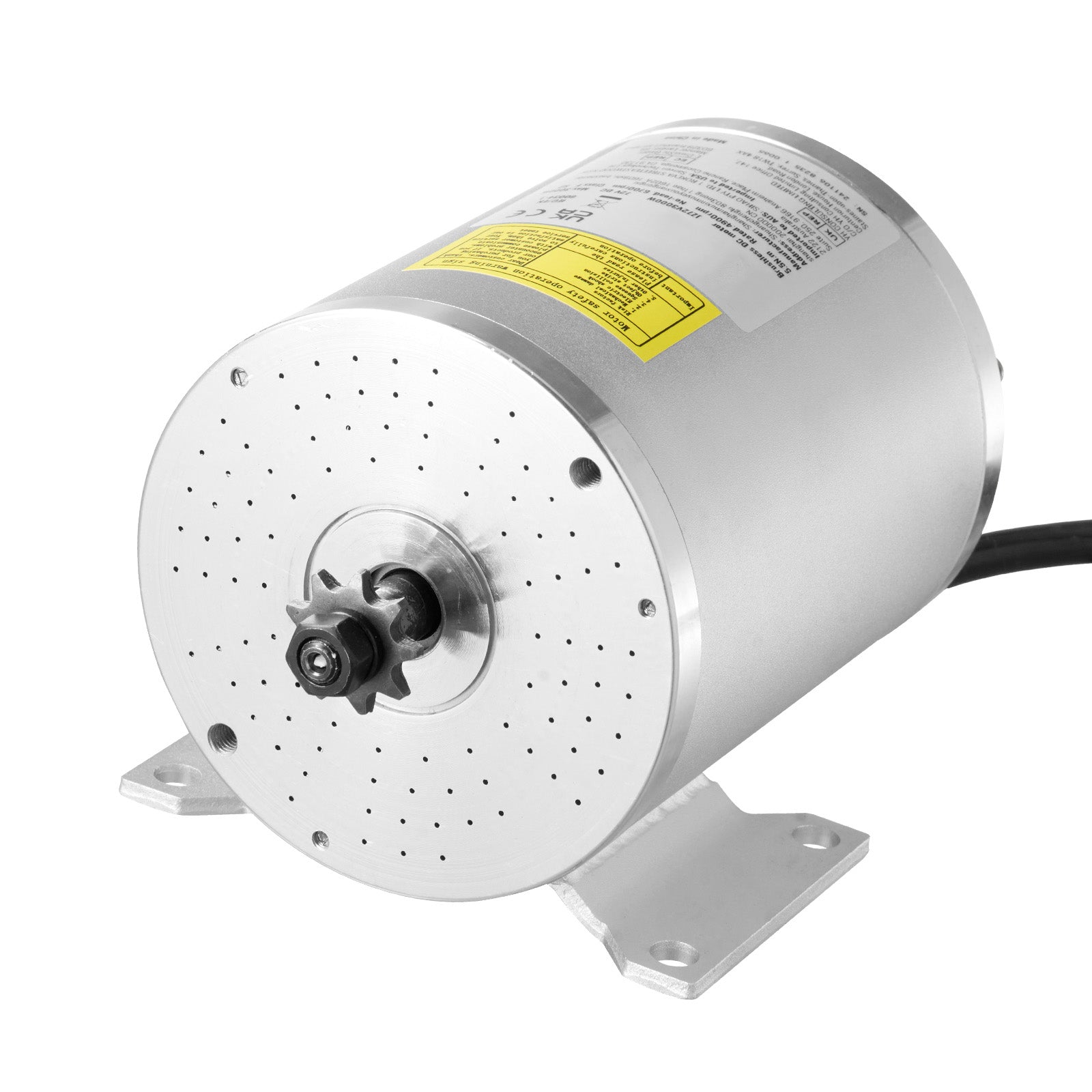 3000W Electric Brushless DC Motor Kit 72V 4900rpm Motor with Speed Controller