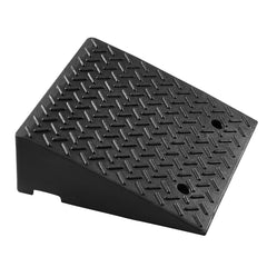 Driveway Curb Ramp, 7000 lbs Load Capacity, 7 Inches Rise Height Heavy Duty Curbside Bridge Ramp with Drainage Tank for Wheelchairs, Strollers, Motorcycles, Cars, Lawn Mowers & Trailers, 2 Pack