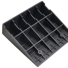 Driveway Curb Ramp, 7000 lbs Load Capacity, 7 Inches Rise Height Heavy Duty Curbside Bridge Ramp with Drainage Tank for Wheelchairs, Strollers, Motorcycles, Cars, Lawn Mowers & Trailers, 2 Pack