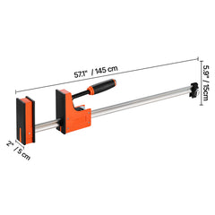 Bar Clamps for Woodworking 2-Pack 36 inch Parallel F Clamp Set Even Pressure