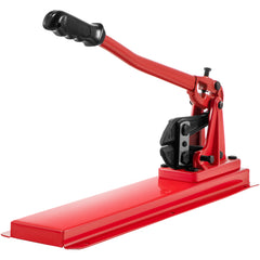 Bench Swager Tool 24" Wire Rope Swaging Tool w/Crimper Cable Bolt Cutter Head Bench Crimper 1/16"-3/16" Aluminum/Copper Sleeves Bench Cable Alloy Steel Crimper Swager for1/2" Wire Rope Ferrules