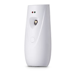 Automatic Air Freshener Spray Dispenser, 4-Pack, Wall Mounted or Free Standing, Battery Operated, Multiple Time Settings for Home, Indoor, Bathrooms, Offices, Hotels, Commercial Places, White