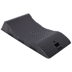 4PACK Tire Saver Ramps,Car Tire Wheel Ramps,Anti-Slip Hard Plastic Design,With Carry Bag,Black
