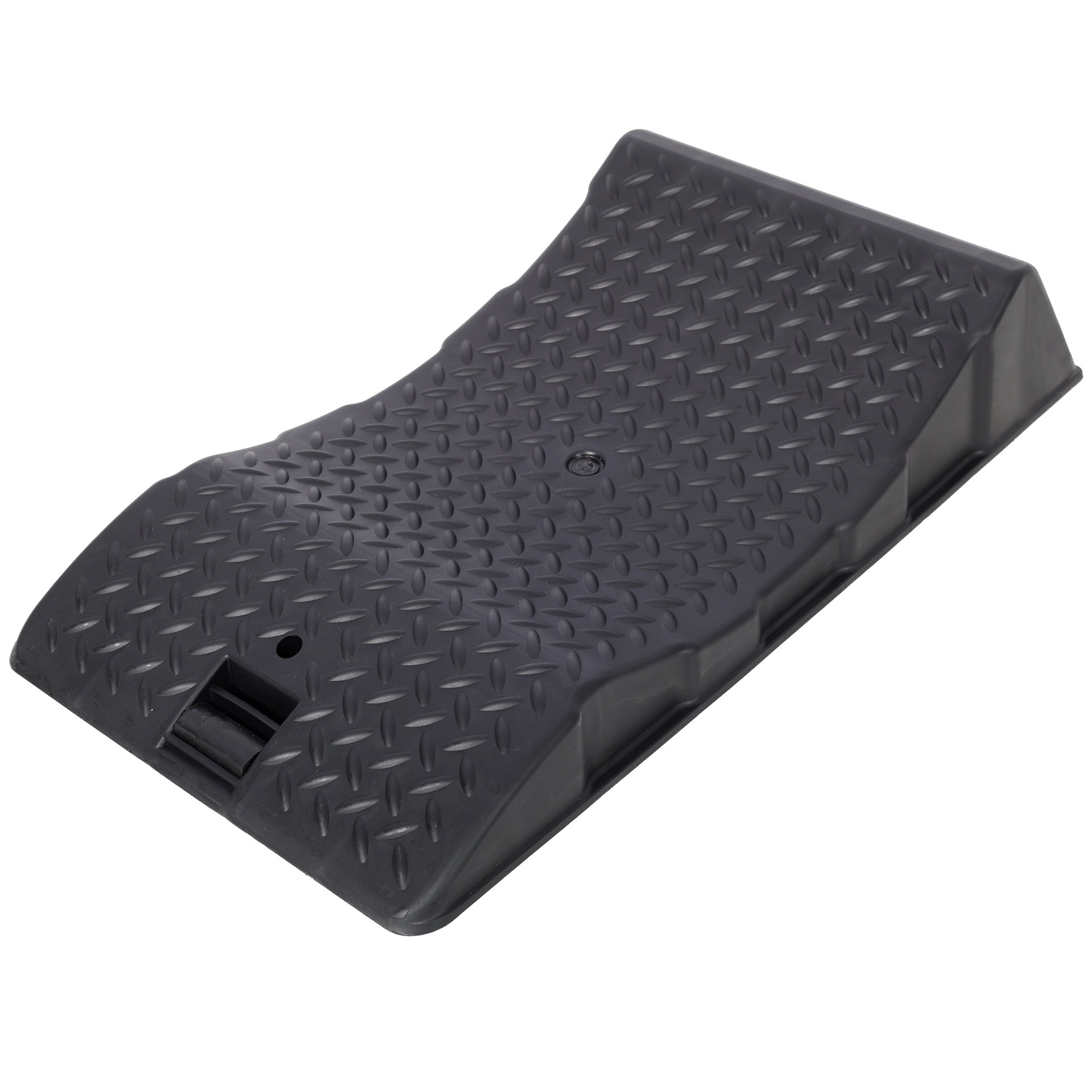 4PACK Tire Saver Ramps,Car Tire Wheel Ramps,Anti-Slip Hard Plastic Design,With Carry Bag,Black