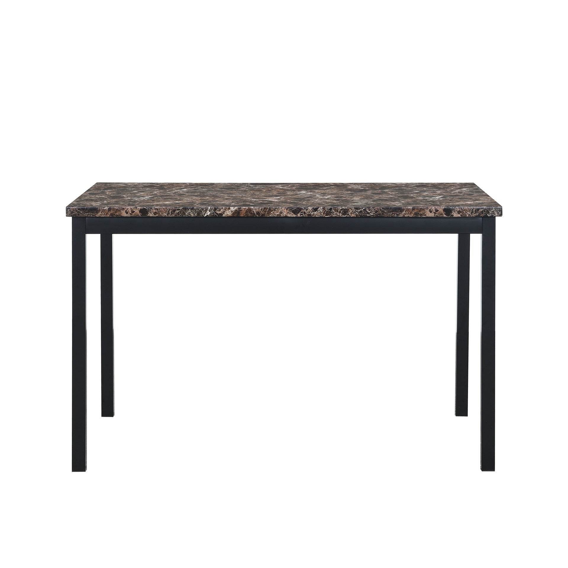 Faux Marble Top metal frame dinette table