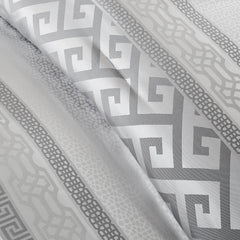 7 Piece Comforter Set Grey King
