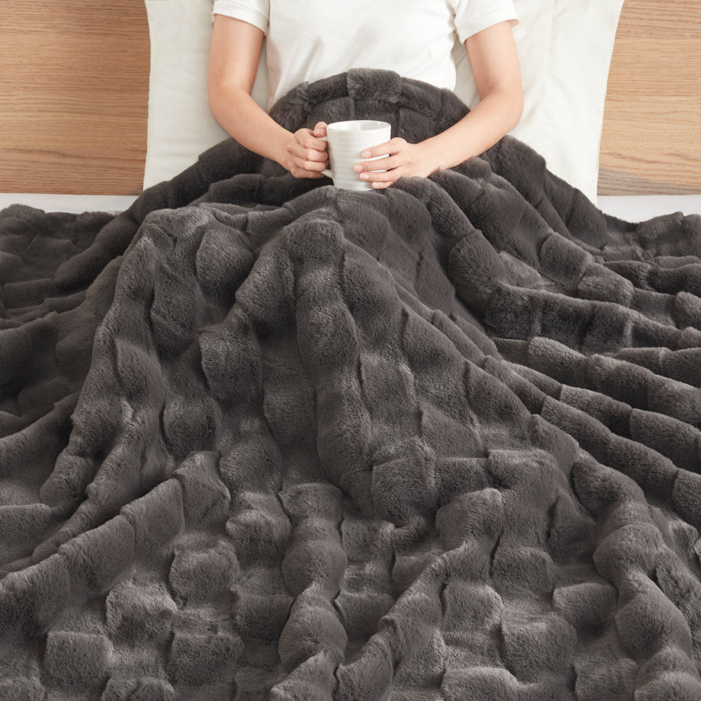 50x60" Faux Fur Throw