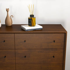 Caroline Mid Century Modern Solid Wood Dresser