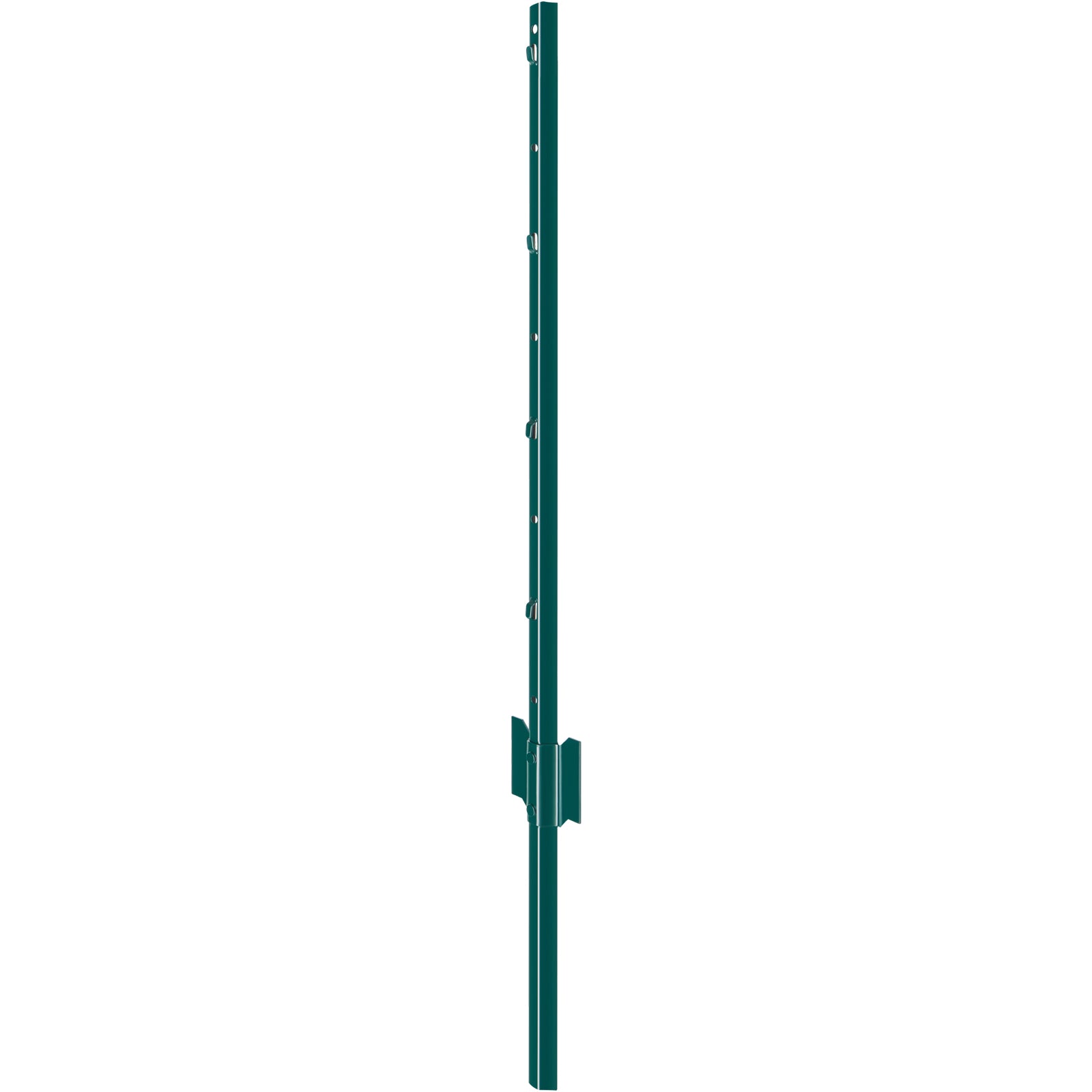 3 Feet Fence Post 10 Pack T-Post Heavy Duty Metal Fence Posts Green