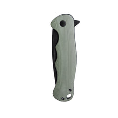 Folding Pocket Knife 3.5 in/8.8 cm D2 Steel Blade G10 Handle Pocket Clip
