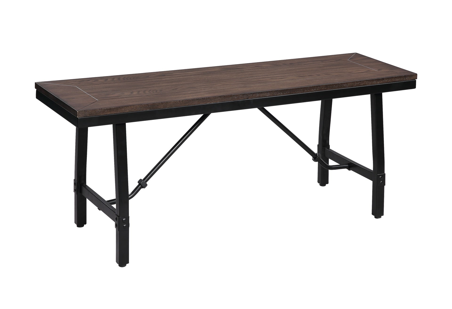 Mariatu Oak & Black Finish Bench