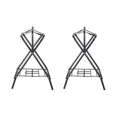 Folding Saddle Rack Portable Freestanding Horse Saddle Stand 132 LBS