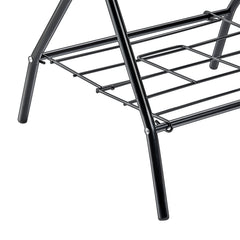 Folding Saddle Rack Portable Freestanding Horse Saddle Stand 132 LBS