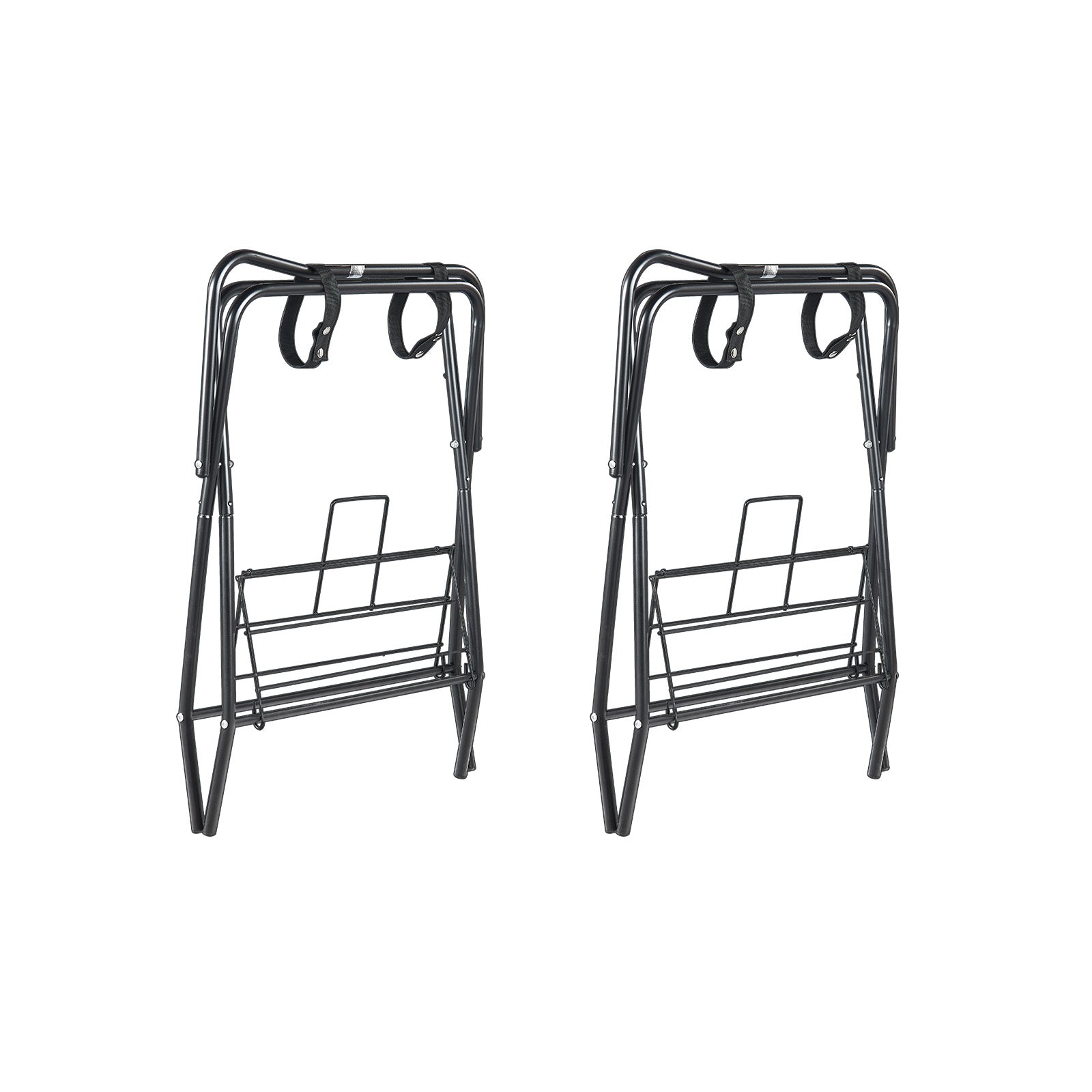 Folding Saddle Rack Portable Freestanding Horse Saddle Stand 132 LBS