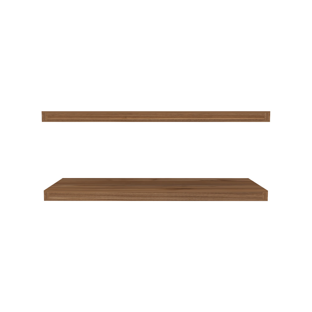 Floating Shelf Dallas, Living Room, Mahogany
