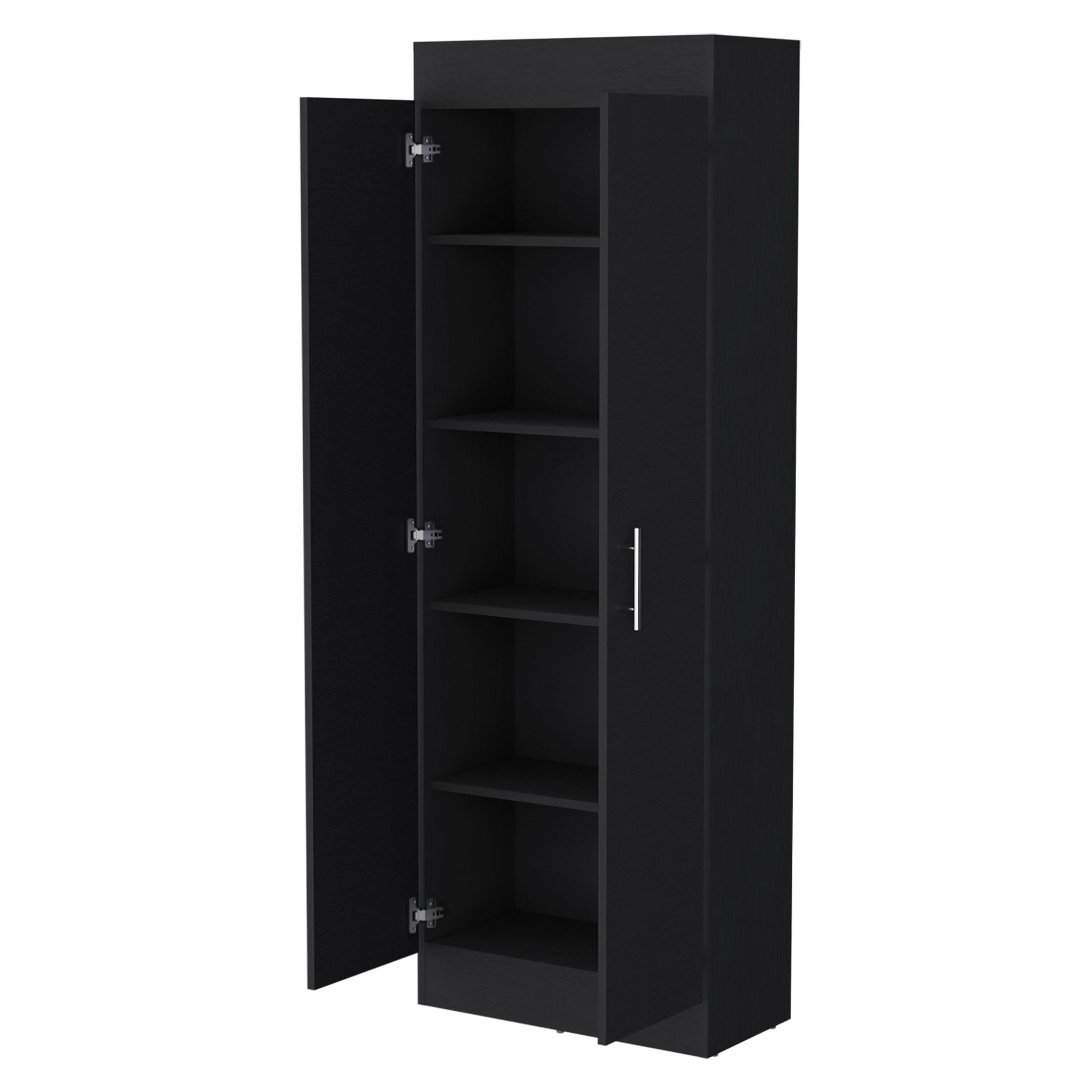 Dawson Pantry Cabinet with Sleek 5-Shelf Storage