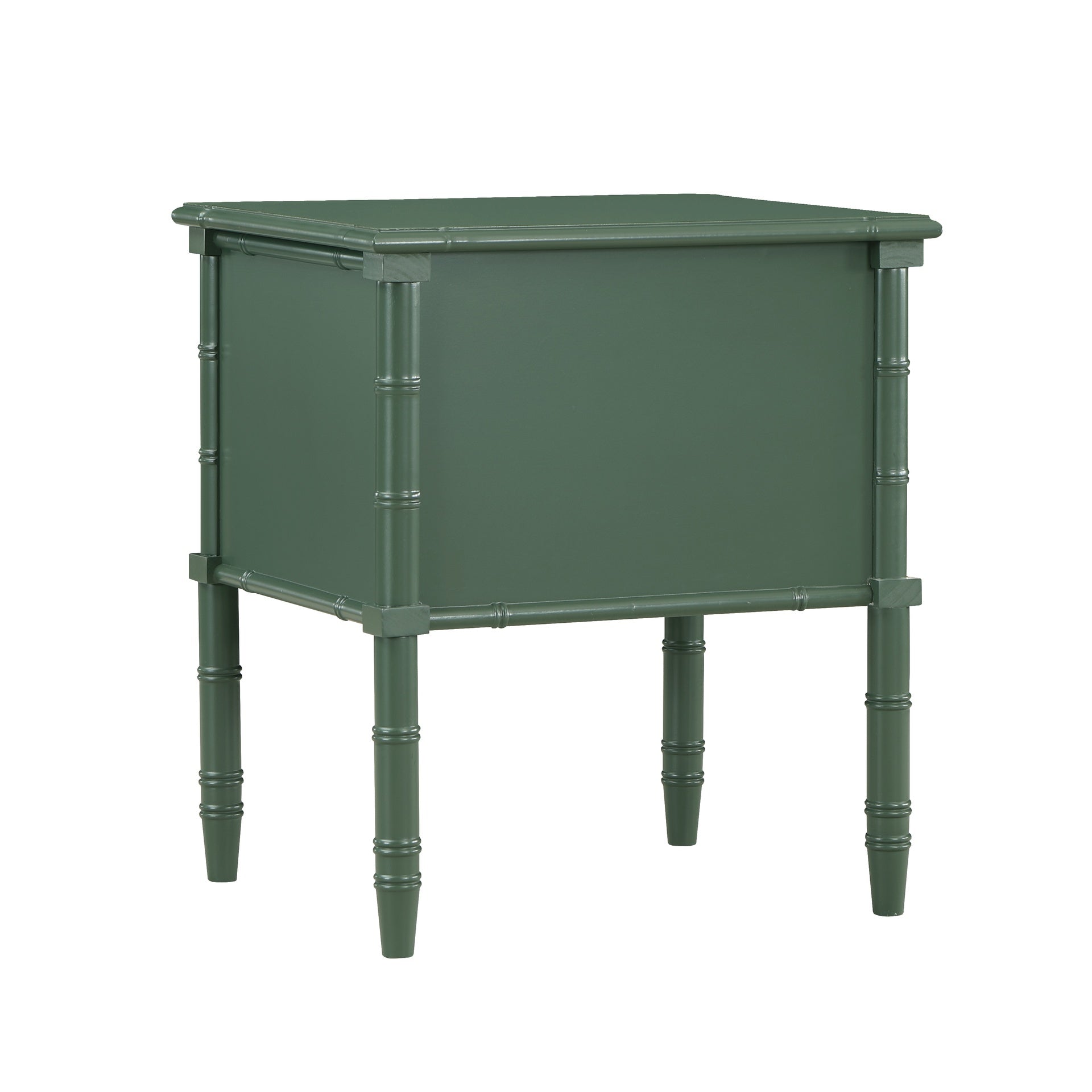 Emmett 2 Drawer Nightstand - Vintage Green