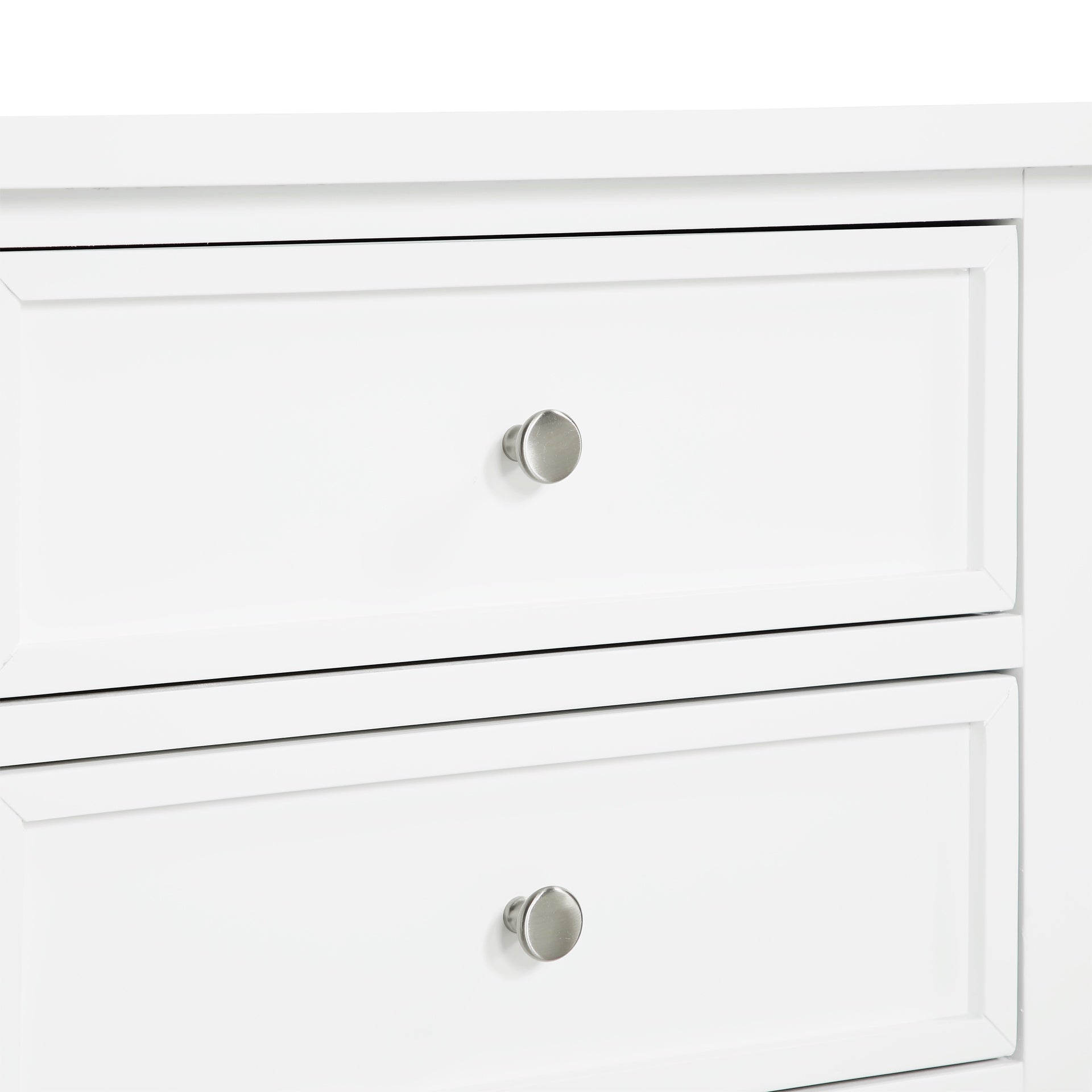Luca 3-drawer Nightstand - White
