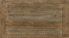 Brown King Upholstered Bed