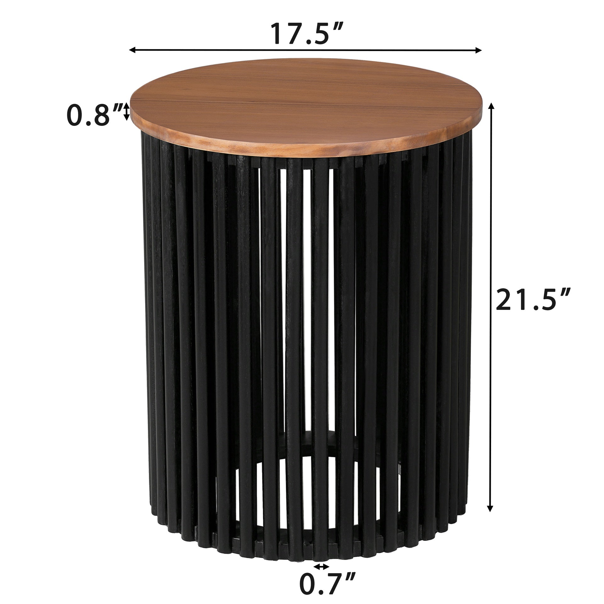PATIO FURNITURE SETS : ACACIA SOLID WOOD COFFEE TABLE + ACACIA SOLID WOOD SIDE TABLE