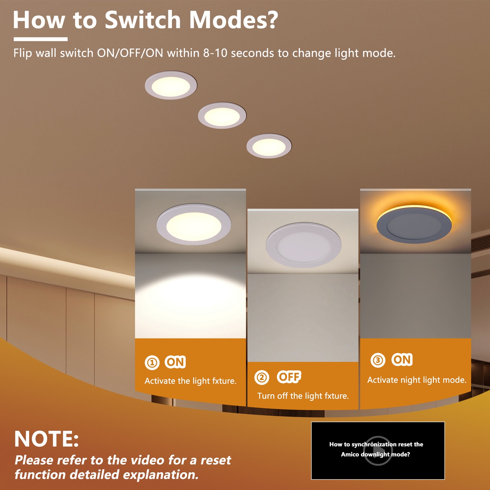 6 Pack 6 Inch White LED Recessed Light, Dimmable, 2700K-5000K 5CCT, 800LM High Brightness, 9W 120V, Ultra-Thin Canless Wafer Light