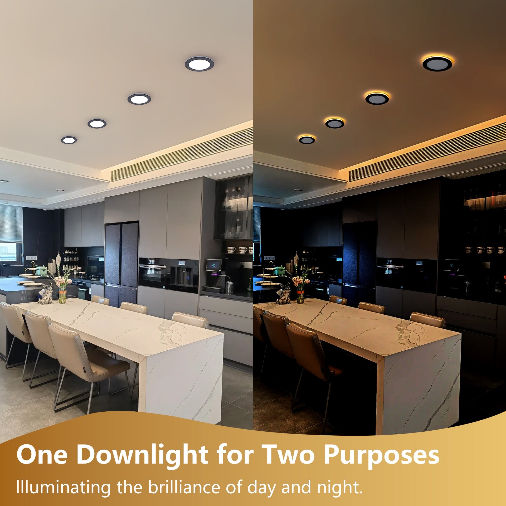 12 Pack 6 Inch LED Recessed Ceiling Light Black, Dimmable, 2700K-5000K 5CCT, 1200LM 12W 120V, High Brightness Canless Wafer Downlight