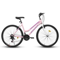 A26337 26 Inch Carbon Steel Frame Mountain Bike,21-Speed Dual V-Brake, Adult and Teens Bicycle for Mountain