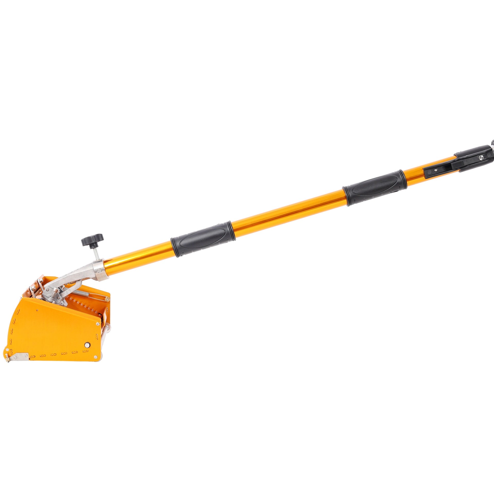Adjustable Drywall Finishing Tool Plaster Box,With Extendable Handel,With 1PC Mudguard, 2PCS Stainless Steel Blade,1PC 12inch Metal Putty Scraper,for Plasterboard Wallboard Sheetrock