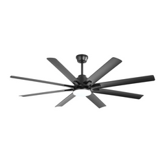 66 Inch Modern Ceiling Fan with Lights and Smart Remote Control 6 Speed Reversible Noiseless DC Motor for Indoor