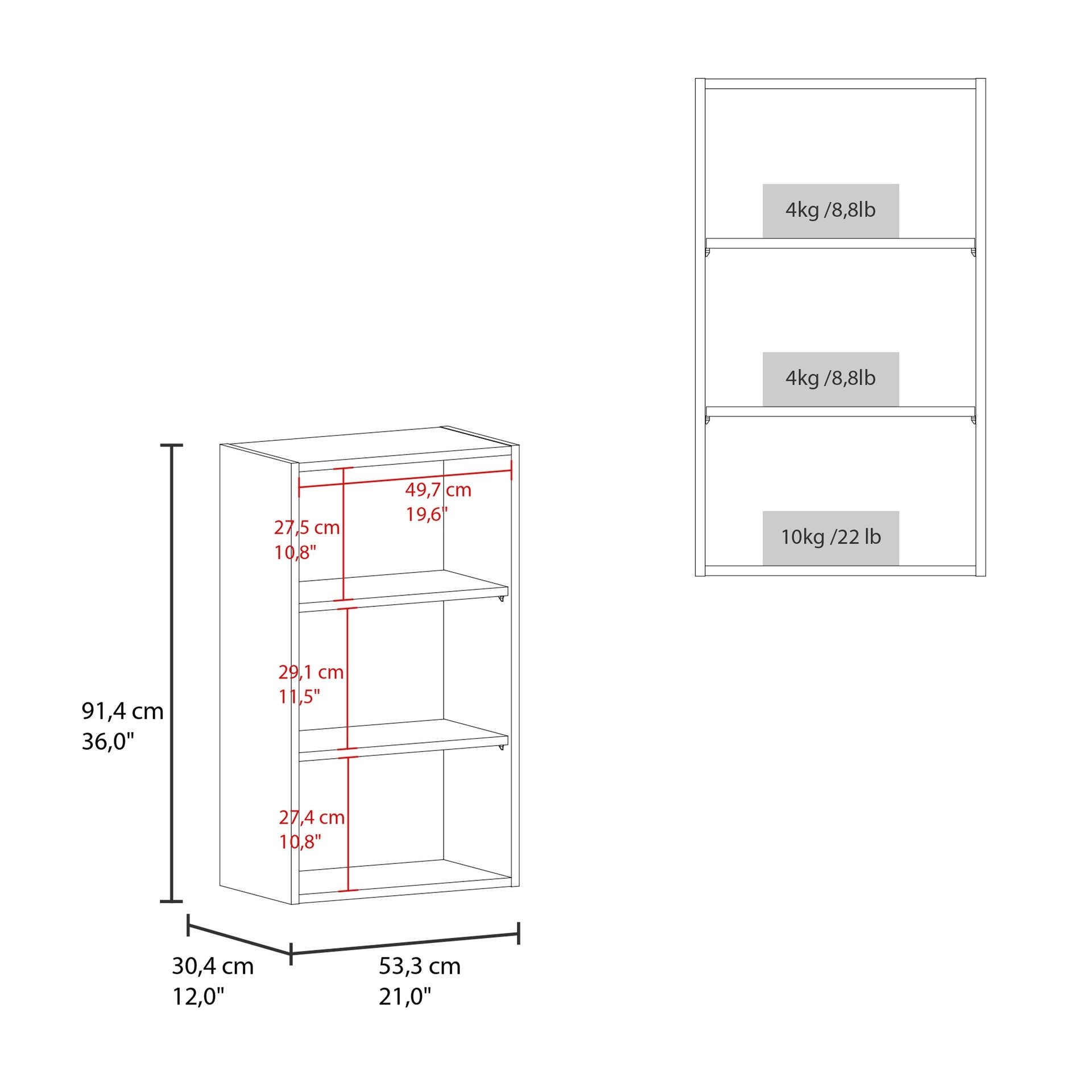 120 Wall Cabinet , Four Doors, Two Cabinets, Two Shelves, Beige