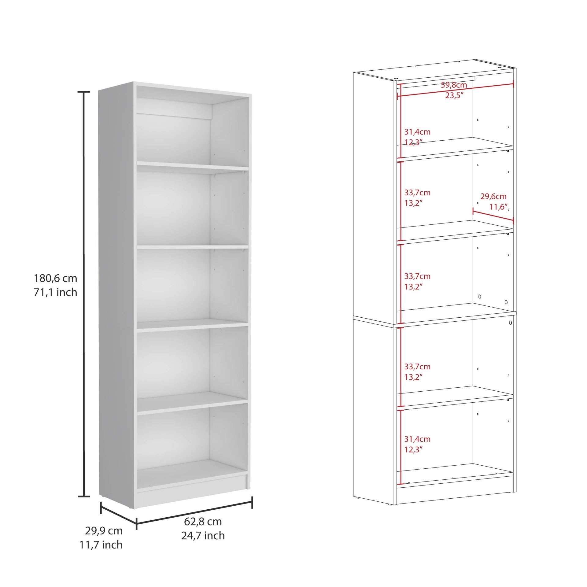 Aynor 3 Piece Home Bookcase set, 74" Wide with 12 Shelves and 2-door Cabinet ,  Living Room Set  White