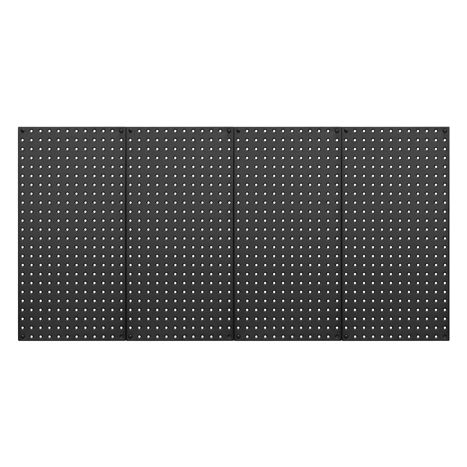 Metal Pegboard Panels 4 Pcs 24" x 12" Wall Organizer for Garage Tool Storage