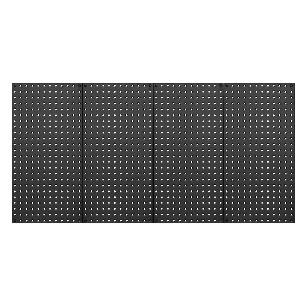 Metal Pegboard Panels 4 Pcs 24" x 12" Wall Organizer for Garage Tool Storage