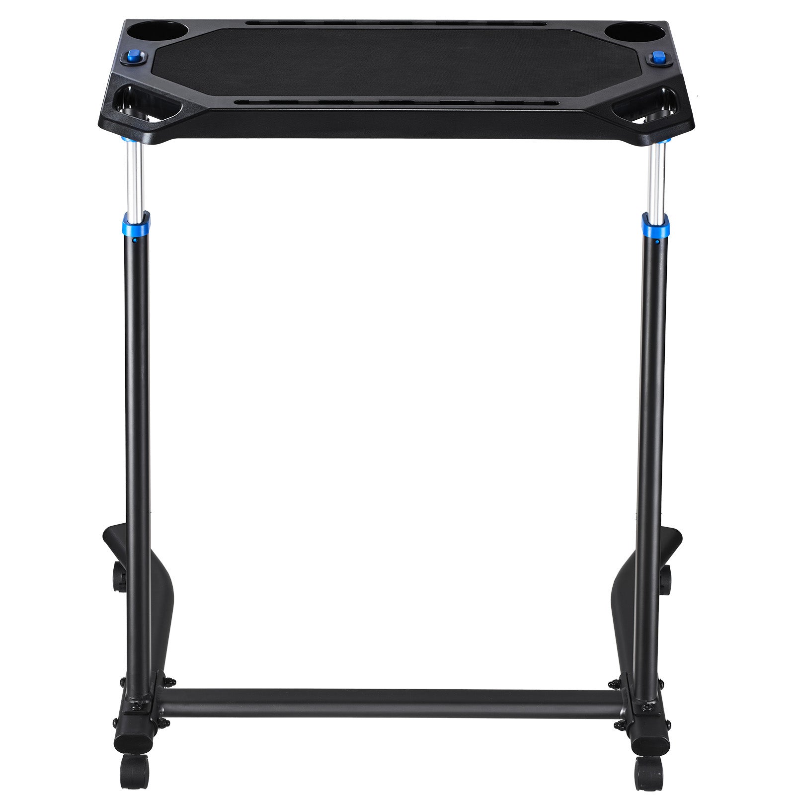 Mobile Cycling Desk Foldable Bike Trainer Fitness Desk with Lockable Wheel