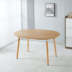 Extensible table,DINING TABLE,OFFICE TABLE,COFFEE TABLE,wood leg,MDF top,100/140/180x100x75cm,oak color