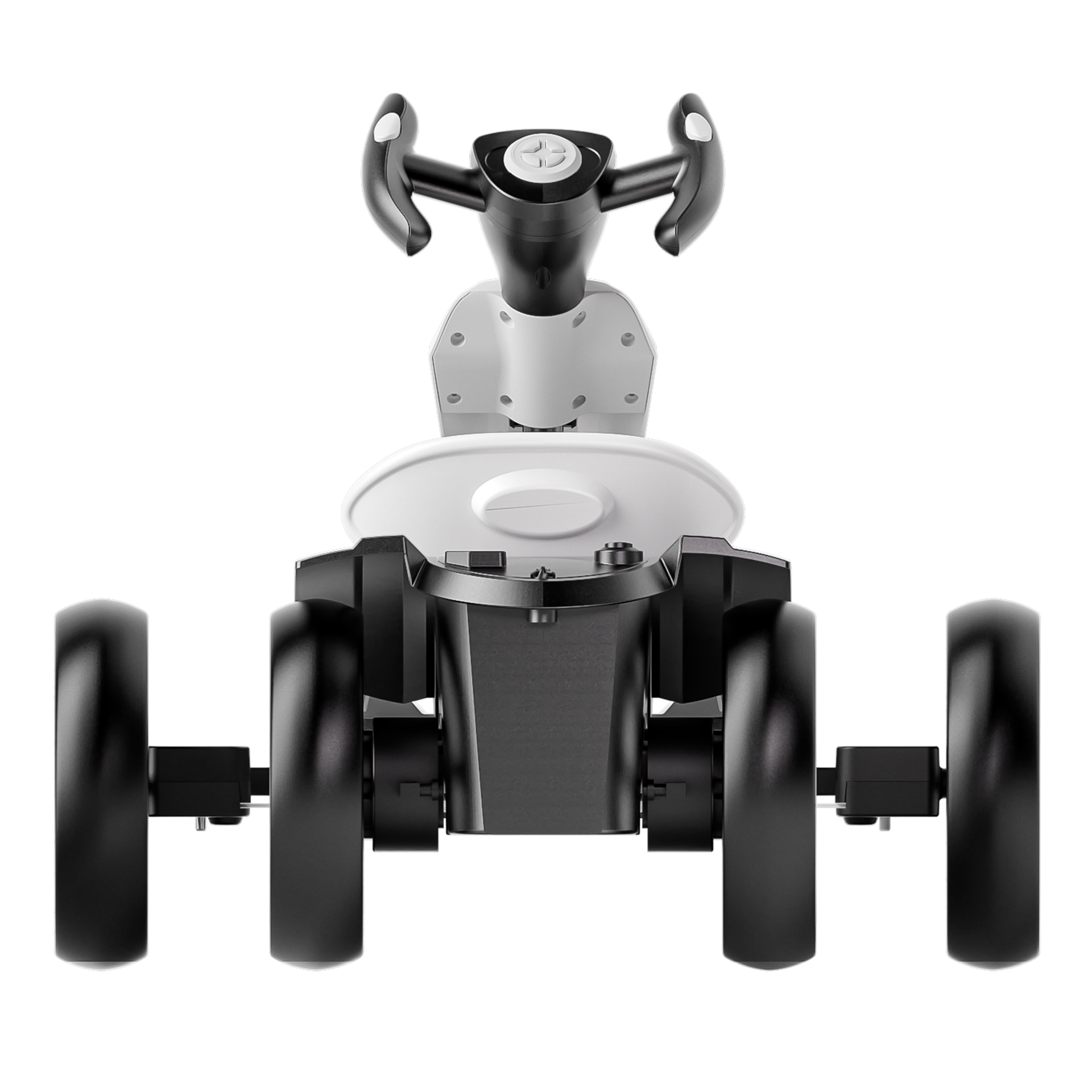 12V electric Kids Pedal Go Kart, Folder Go Kart, Outdoor Ride on Toy with Adjustable Seat, 4 Non-Slip EVA Wheels for Boys and Girls For Age 3-6 Years Old, (White)